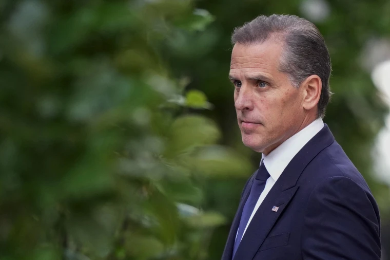 Surveillance footage shows Hallie Biden throwing away Hunter Biden’s gun, returning later to look for it